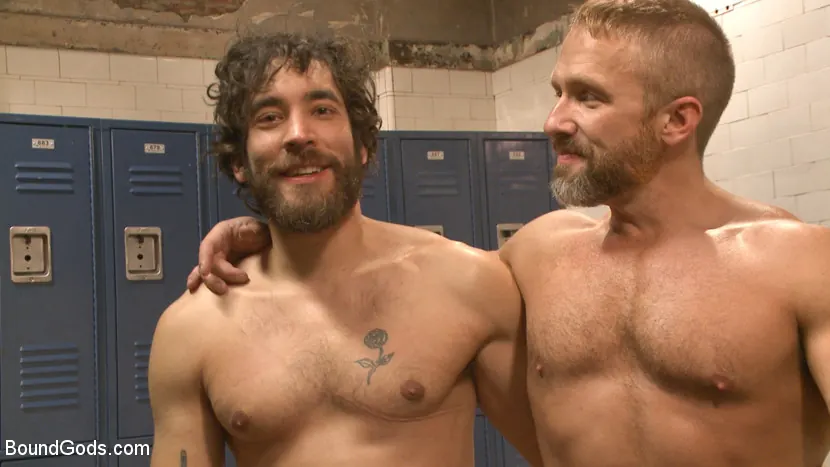 Kink Men 'I'll show you fucking leather! - Two punks taken down in the gym' starring Dirk Caber (Photo 16)