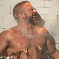 Dirk Caber in 'Kink Men' Muscled hunk Dirk Caber relentlessly tormented and his ass violated (Thumbnail 5)