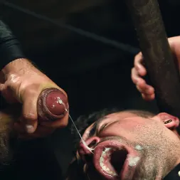 Dominic Pacifico in 'Kink Men' Bronze Submissive God Ian Greene gets Brutally Beaten and Fucked Senseless by Hung Stud (Thumbnail 14)