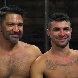 Dominic Pacifico in 'Kink Men' Bronze Submissive God Ian Greene gets Brutally Beaten and Fucked Senseless by Hung Stud (Thumbnail 15)