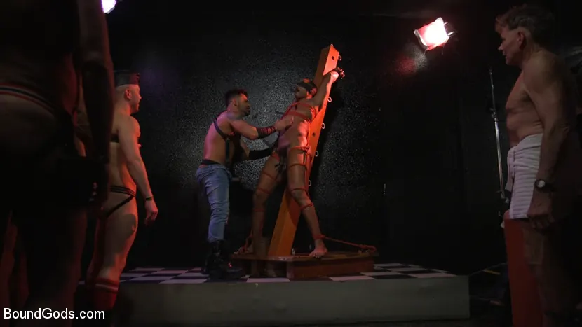 Kink Men 'New meat Alson Caramel fisted and fucked for HustlaBall!' starring Dominic Pacifico (Photo 3)