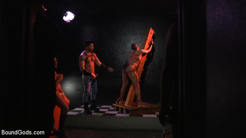 Kink Men 'New meat Alson Caramel fisted and fucked for HustlaBall!' starring Dominic Pacifico (Photo 16)