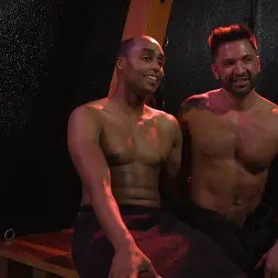 Dominic Pacifico in 'Kink Men' New meat Alson Caramel fisted and fucked for HustlaBall! (Thumbnail 21)