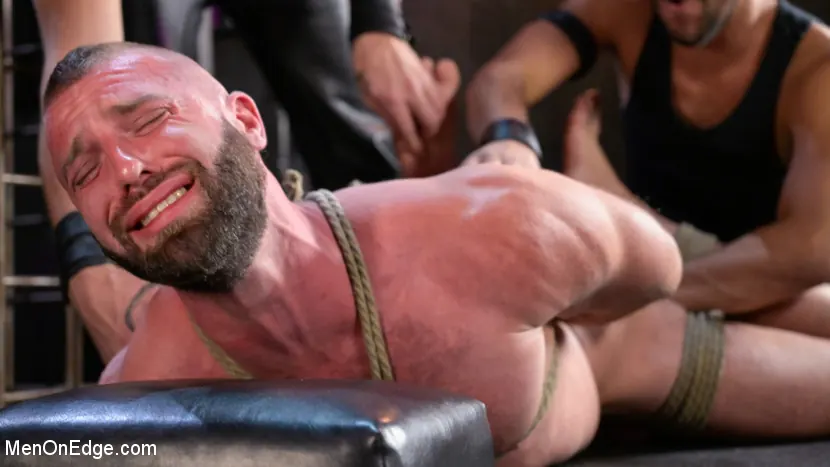 Kink Men 'Tied Up and Edged in Rope Bondage' starring Donnie Argento (Photo 11)