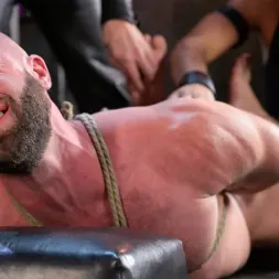 Donnie Argento in 'Kink Men' Tied Up and Edged in Rope Bondage (Thumbnail 11)