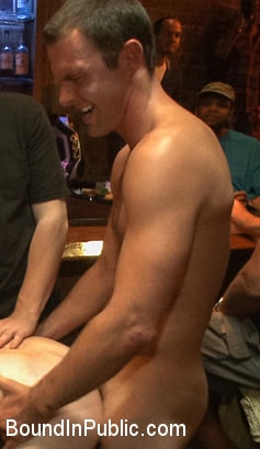 Kink Men 'Ripped stud with a giant cock get used in a crowded bar' starring Doug Acre (Photo 8)