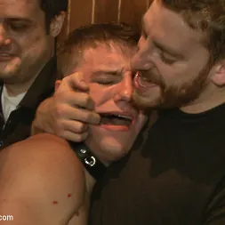 Doug Acre in 'Kink Men' Wax and Gang Bang a Muscled Stud with a Fat Cock (Thumbnail 22)