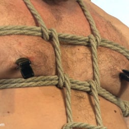 Drake Temple in 'Kink Men' Hairy dude gets his uncut cock edged! (Thumbnail 14)