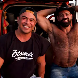 Draven Navarro in 'Kink Men' Desert Captive: Ricky Larkin Fucks Draven Navarro Raw (Thumbnail 19)