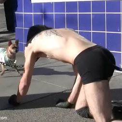 Dylan Deap in 'Kink Men' Shaved and fucked in a busy barbershop (Thumbnail 1)