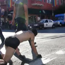 Dylan Deap in 'Kink Men' Shaved and fucked in a busy barbershop (Thumbnail 11)