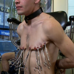 Dylan Deap in 'Kink Men' Shaved and fucked in a busy barbershop (Thumbnail 12)