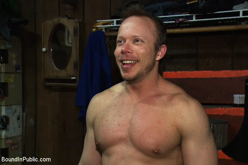 Kink Men 'Gang fucked on the pool table in public' starring Ethan Hudson (Photo 7)