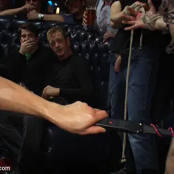 Ethan Hudson in 'Kink Men' Gang fucked on the pool table in public (Thumbnail 22)