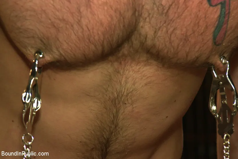 Kink Men 'Drake Jaden swallows Girth Brooks' giant cock at the Armory party.' starring Girth Brooks (Photo 1)