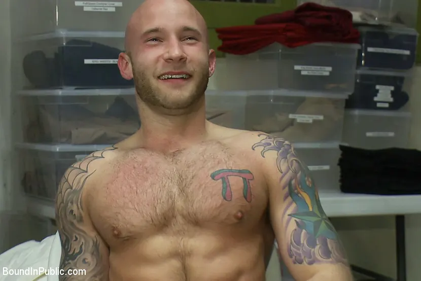 Kink Men 'Drake Jaden swallows Girth Brooks' giant cock at the Armory party.' starring Girth Brooks (Photo 13)