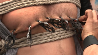 Hayden Richards in 'Naked stud bound, beaten and humiliated at Dore Alley Street Fair'