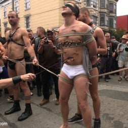 Hayden Richards in 'Kink Men' Naked stud bound, beaten and humiliated at Dore Alley Street Fair (Thumbnail 20)