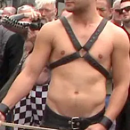 Hayden Richards in 'Kink Men' Naked stud bound, beaten and humiliated at Dore Alley Street Fair (Thumbnail 25)