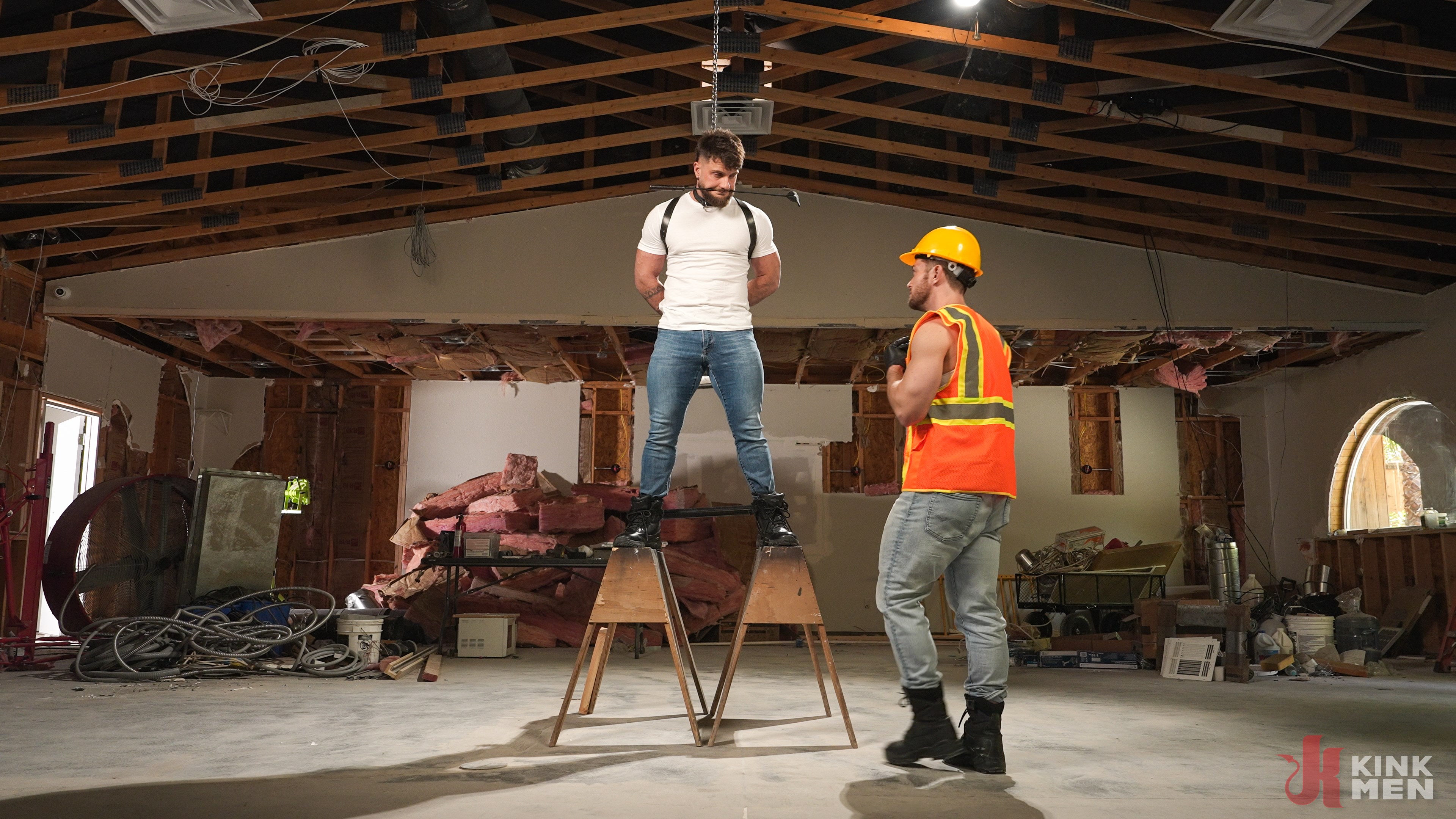 Kink Men 'Men at Work' starring Heath Halo (Photo 1)