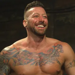 Hugh Hunter in 'Kink Men' Bound Beefcake Gets Edged to the Max! (Thumbnail 15)
