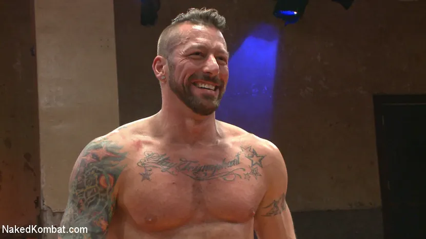 Kink Men 'Muscle Matchup - Dirk Caber vs Hugh Hunter' starring Hugh Hunter (Photo 16)