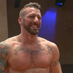 Hugh Hunter in 'Kink Men' Muscle Matchup - Dirk Caber vs Hugh Hunter (Thumbnail 16)