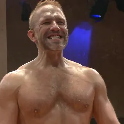 Hugh Hunter in 'Kink Men' Muscle Matchup - Dirk Caber vs Hugh Hunter (Thumbnail 17)