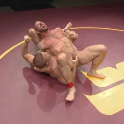 Hugh Hunter in 'Kink Men' Muscle Matchup - Dirk Caber vs Hugh Hunter (Thumbnail 21)