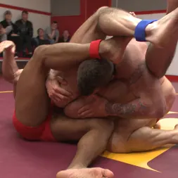 Hugh Hunter in 'Kink Men' Muscle on Muscle: Live Tag Team Oil Match Between 4 Ripped Hunks! (Thumbnail 10)