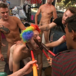 Jace Chambers in 'Kink Men' Greedy whore gang banged by horny dudes at a local balloon shop (Thumbnail 3)