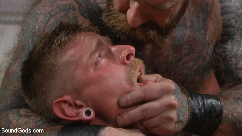Kink Men 'Cody Winter Gets Thrashed and Fucked by Hairy Muscle Daddy Jack Dixon' starring Jack Dixon (Photo 30)