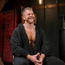 Jack Vidra in 'Kink Men' Hairy Ginger Beefcake Jack Vidra Bound, Edged, and Fucked! (Thumbnail 20)