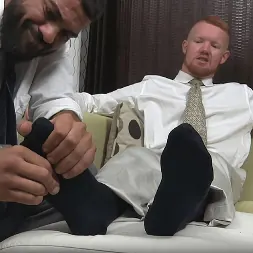 Jackson Davis in 'Kink Men' New Boss Ricky's Feet Worshiped (Thumbnail 2)