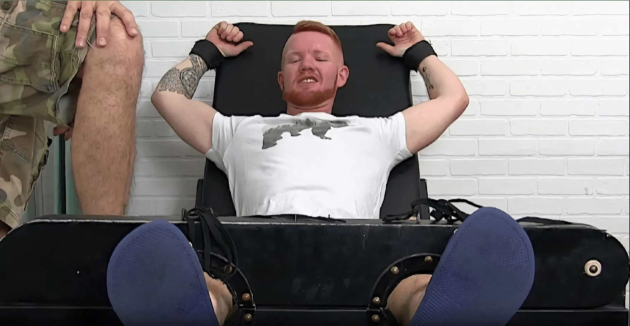 Kink Men 'Ultra-Ticklish Muscle Ginger Jackson' starring Jackson Davis (Photo 1)