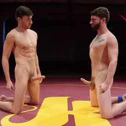 Jackson Fillmore in 'Kink Men' Boner Fight - Winner gets to fuck the loser (Thumbnail 15)