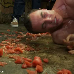 Jacob Durham in 'Kink Men' Studly shoplifter gets an eggplant up his ass and a face full of cum a (Thumbnail 16)