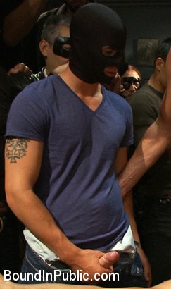 Kink Men 'Captured stud is being used in a bar full of horny masked men' starring Jake Steel (Photo 10)