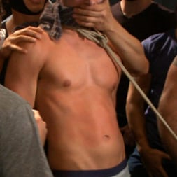 Jake Steel in 'Kink Men' Captured stud is being used in a bar full of horny masked men (Thumbnail 15)
