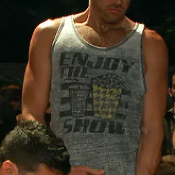 Jake Steel in 'Kink Men' - beaten and thrown in an oily orgy. (Thumbnail 10)