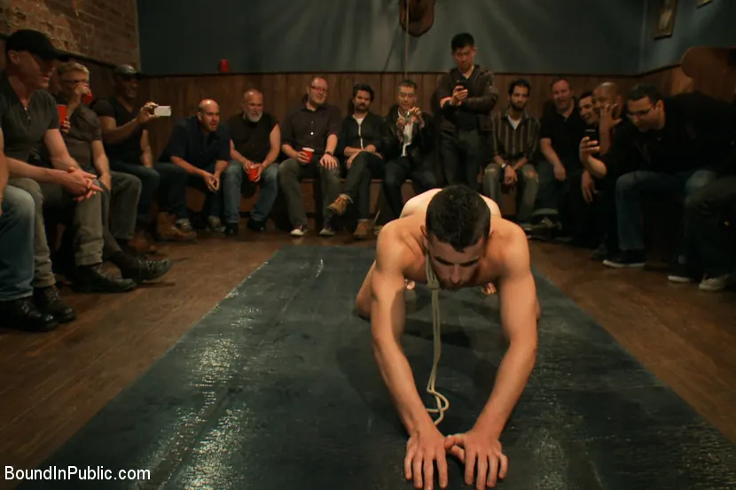 Kink Men '- beaten and thrown in an oily orgy.' starring Jake Steel (Photo 20)