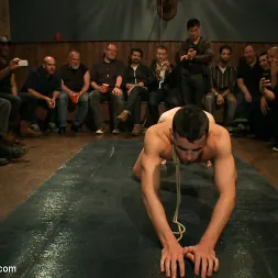 Jake Steel in 'Kink Men' - beaten and thrown in an oily orgy. (Thumbnail 20)