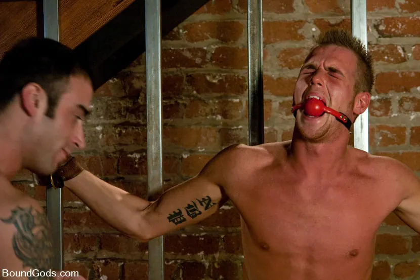 Kink Men 'Attack The Intruder' starring Jake Woods (Photo 17)