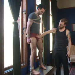 Jason Maddox in 'Kink Men' Muscular Stud, Jason Maddox, Begs to Cum In bondage for the First Time (Thumbnail 5)