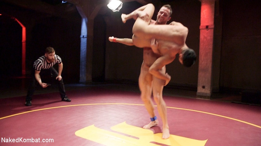 Kink Men 'vs. Josh Conners: Tall beefy studs slam on the mat' starring Jason Styles (Photo 9)