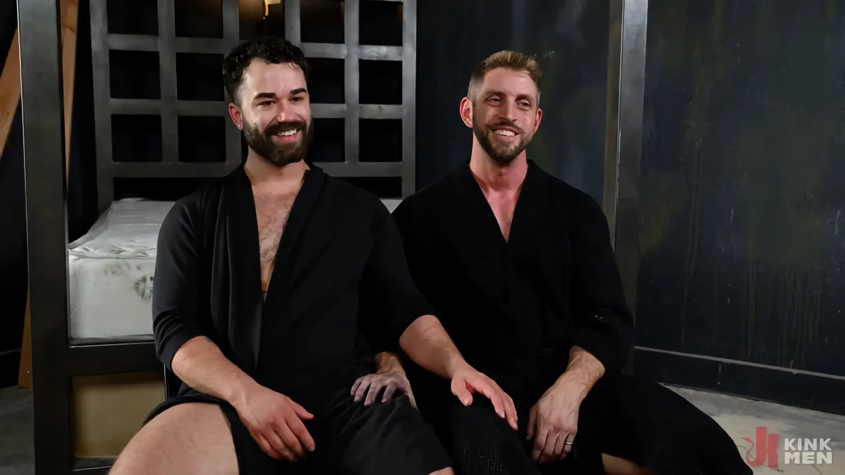 Kink Men 'Bound On Site: Johnny Ford Goes to Work on New Sub Jaxon Valor's Foundation' starring Jaxon Valor (Photo 1)