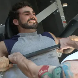 Jaxton Wheeler in 'Kink Men' Loudmouth bodybuilder with a fat cock gets edged against his will (Thumbnail 2)