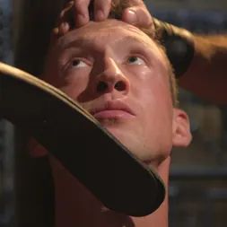 Jaxton Wheeler in 'Kink Men' Training Day - Dom in training gets to break in a ripped, new slave (Thumbnail 2)