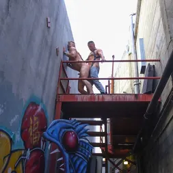 Jay Austin in 'Kink Men' Muscle Stud is Shackled and Flogged in the Streets for SF Pride Weekend (Thumbnail 6)