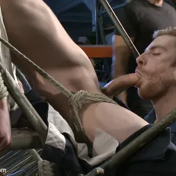 Jay Rising in 'Kink Men' Straight stud with a giant cock relentlessly edged against his will (Thumbnail 1)